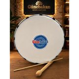 Günebakan Müzik Aletleri Çocuk Davul (30 cm) Tokmak ve Çubuk Beraberinde Eğlenceli Müzik Aleti