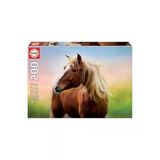 Güneş Doğarken Asil At Puzzle - 500 Parça Eğlenceli Oyun