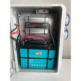 Güneş Enerji Paketi 120W Monokristal Panel 80AH Jel Akü 600W Invertör