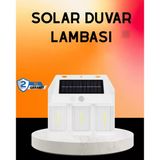 Güneş Enerjili 3 Modlu Duvar Apliği – Bahçe ve Garaj Aydınlatması