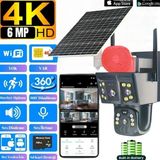 Güneş Enerjili 4g Kamera – Çift Kameralı – 6mp Sim Kartlı – Solar Kamera