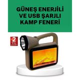 Güneş Enerjili Alev Efektli Lamba – Cob Teknolojili, Dış Mekan Aydınlatma P198102s2969