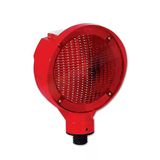 Güneş Enerjili Flaşörlü Uyarı Lambası Ledli Flaşör Uyarıcı Lamba (Kırmızı) Evelux 11827 Fl K
