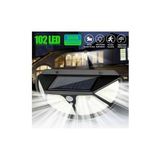 Güneş Enerjili Hareket Sensörlü 102 Led Bahçe Lambası