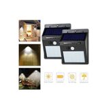 Güneş Enerjili Hareket Sensörlü 20 Ledli Bahçe Lambası, Su Geçirmez, IP65