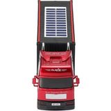 Güneş Enerjili Kamyon Tır Araba Kablosuz Bluetooth Hoparlör Speaker 10 Watt Tws Fm Radyo Sd Kart USB - Siyah - Kırmızı
