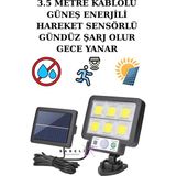 Güneş Enerjili Lamba LED Sokak Dış Ortam Solar Bahçe Aydınlatması Su Geçirmez Sensörlü
