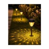 Güneş Enerjili LED Bahçe Lambası 6’lı Set Çim Yol Teras Dekoratif Işık