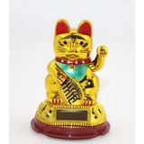 Güneş Enerjili Pati Salayan Şans Kedisi ( Maneki Neko ) ALK2931