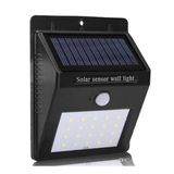 Güneş Enerjili Sensörlü 20 LED Solar Bahçe Lambası
