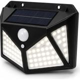 Güneş Enerjili Solar LED Duvar Lambası, Hareket Sensörlü Bahçe Aydınlatma, IP65 Suya Dayanıklı Dış Mekan Aplik, Kablosuz Güneş Panelli Lamba - Çok Renkli - Standart