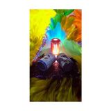 Güneş Enerjisi Ile De Dolabilen Radyolu Flash Bellek ve Hafıza Kart Destekli Süper Güçlü El Fenerli Bluetooth Speaker Şarj Edilebilir Hoparlör Bass Ses Çok Iyi (Yeşil ve Toplu) - 01-Siyah