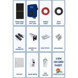 Güneş Enerjisi On Grid 3kw Monofaze Solar Paket Sistemi