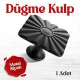 Gunes Kare Dugme Mat Siyah Kulp Mobilya Mutfak Dolabi Cekmece Dolap Kulplari Kapak Kulpu Kulb Metal