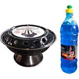 Güneş Katmer Osmanlı Servis Ocağı ve Promax Projel Reşo Yakıtı 1000 ml Taşınabilir Outdoor Kullanım İçin