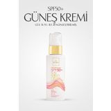 Güneş Kremi SPF50+ 100 ML | Gülsuyu ile Zenginleştirilmiş - Winter & Summer Sun Shield - UVA & UVB