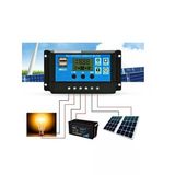 Güneş Paneli Akü Şarj Kontrol Cihazı 10 AMPER-12V 24V