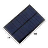 Güneş Paneli Mini Enerji Paneli Solar 5v 100x70mm