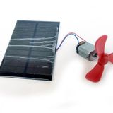 Güneş Paneli, Mini Motor ve Pervane Seti