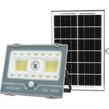 Güneş Panelli LED Bahçe Aydınlatması - Hareket Sensörlü 7 Modlu Beyaz-Rgb Projektör