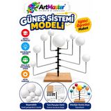 Güneş Sistemi Modeli 1 Paket Gezegenler Sistemi Strafor Köpük Toplu Maket Deney Fen Bilgisi Okullar İçin Öğretici