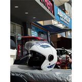 Güneş Vizörlü Motosiklet Kaskı - Mevzuata Uygun - XL - Beyaz