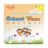 Güneş Yayınevi 3.sınıf Dik Temel Harflerle Güzel Yazı Defteri Kıluz Çizgili