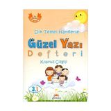 Güneşyolu Yapım Yayın 3.Sınıf Dik Temel Harflerle Güzel Yazı Defteri Kılavuz Çizgili