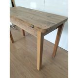 Güney Ahşap Mobilya 110 x 45 Cm Katlanır Mutfak Masası - Atlantik Çam