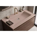 Güney Ankastre Aura 65 cm Cappuccino Granit Banyo Lavabosu