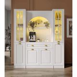 Guneystore Armoni Gold Maxi Kahve Köşesi Komple Mdf - Beyaz