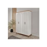 GuneyStore Nevada 4 Kapaklı Komple MDF Gardırop