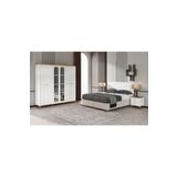 GuneyStore Ücretsiz Montaj Bohem Komple MDF Yatak Odası Takımı