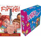 Günışığı Kitaplığı Bunun Adı Findel (Andrew Clements) ve Levent ve Tayfası 2 Set - (5 Kitap)