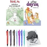 Günışığı Kitaplığı Çat Kapı Dayım ve Bülbüllerin Şarkı Söylediği Yer 2'li Set - Kalem