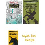 Günışığı Kitaplığı Çatıdaki Gezegen + Dünyanın Merkezine Yolculuk + Siyah Inci Hediye - Hayır