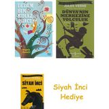 Günışığı Kitaplığı Dedem Bir Kiraz Ağacı + Dünyanın Merkezine Yolculuk + Siyah Inci Hediye - Hayır