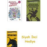 Günışığı Kitaplığı Kedilerin Kaybolma Mevsimi: 2, 3. Sınıflar + Dünyanın Merkezine Yolculuk + Siyah Inci Hediye - Hayır