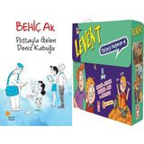Günışığı Kitaplığı Postayla Gelen Deniz Kabuğu (Behiç Ak) ve Levent Türkiyeyi Geziyorum 4 Set - (5 Kitap)