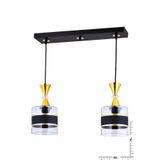 Gunkes 553//- 553//2'li Damla Sıralı Eskitme Modern Sarkıt Mutfak Oturma Odası Salon
