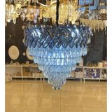 Gunkes 8812 Set (40Cm-50Cm-60Cm) Kristal Taşlı Sarkıt Avize