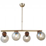 Gunkes DLAFVBPE4Z 107/6 Sirali Sarkıt Gold Avize
