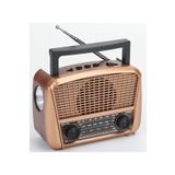gunkes (Fenerli+USB+Bluetooth+TF) 3 Band Nostaljik FM Radyo HS-1500 BT