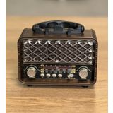 gunkes Hs-1956 Bt (Usb+Tf) Telefon Tutucuklu Nostaljik Fm Radyo