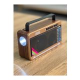 gunkes HS-1965 BT (3 KADEME FENERLİ+USB+TF+Bluetooth) Nostaljik FM Radyo