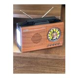 gunkes HS-1966 BT Nostaljik Radyo (Fenerli+USB+BT) Çift Antenli FM Radyo