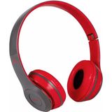 Gunkes P47 Extra Bass Wireless Bluetooth Kulaklık 5.1 Edr - Kırmızı