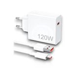 Gunkes Type-C 120(Watt) Ultra Hızlı Şarj Aleti Adaptör Kablo Set Avda