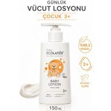 Günlük Bebek Losyonu Nemlendirici, Organik Kantaron Çiçeği 3+ Yaş, 150 ml
