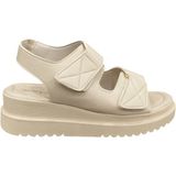 Günlük Kadın Bantlı Yumuşak Taban 5 cm Topuk Boyu Merry Pace 8138021Z Sandalet Ayakkabı - Ten